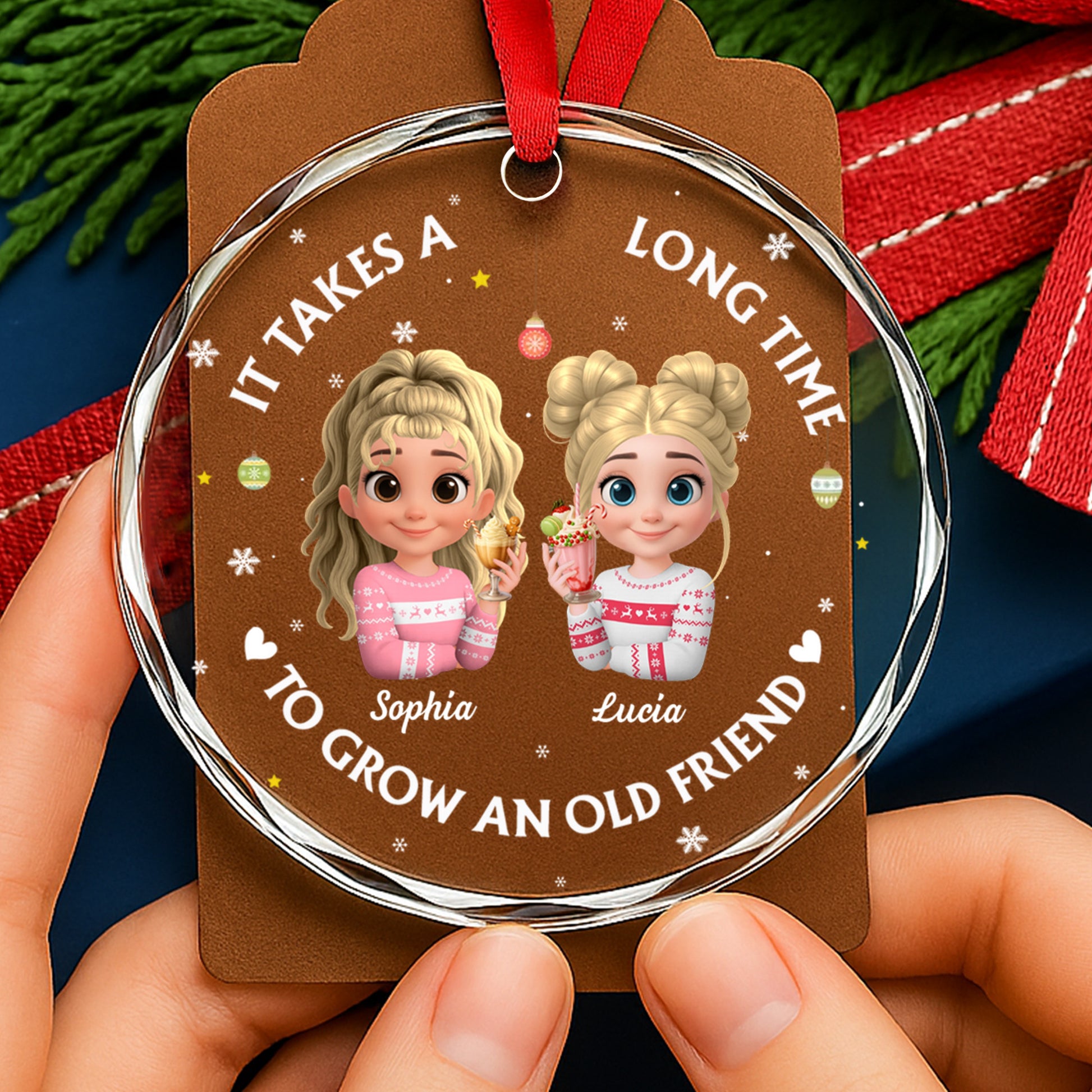 It Takes A Long Time To Grow An Old Friend, Girls In Christmas Sweaters