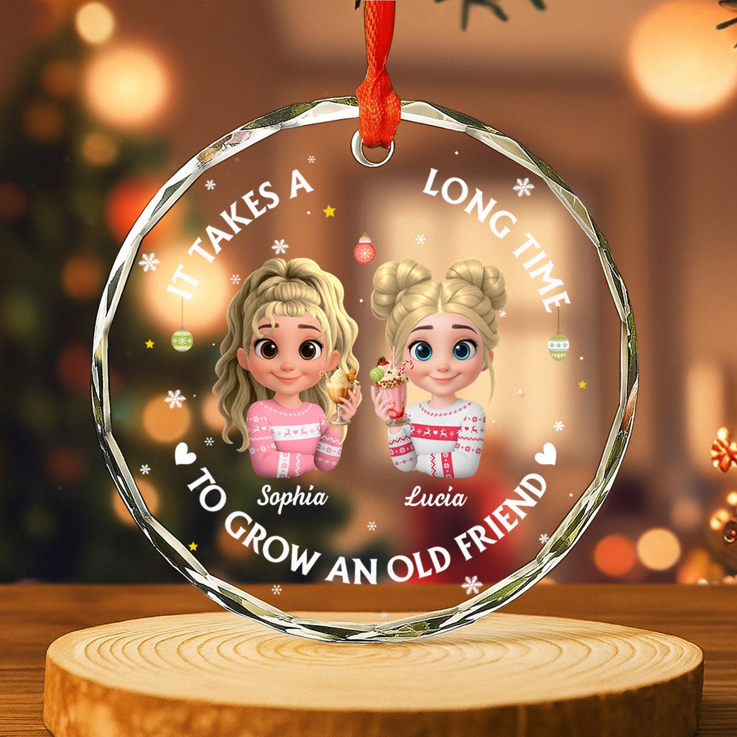 It Takes A Long Time To Grow An Old Friend, Girls In Christmas Sweaters