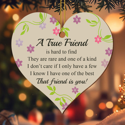 A True Friend Is Hard To Find, Flowers And Leaves