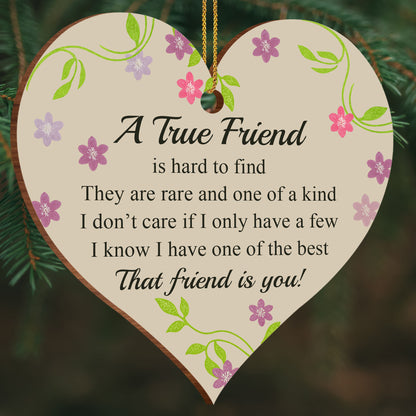 A True Friend Is Hard To Find, Flowers And Leaves