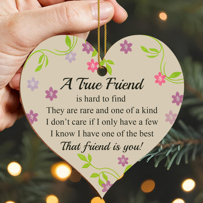 A True Friend Is Hard To Find, Flowers And Leaves