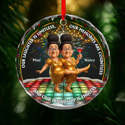 Our Laughter Is Limitless With Two Women Dancing