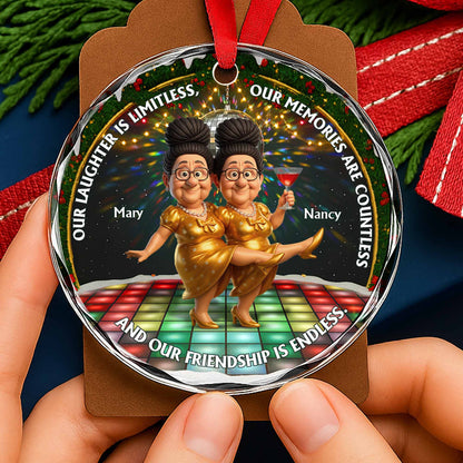 Our Laughter Is Limitless With Two Women Dancing