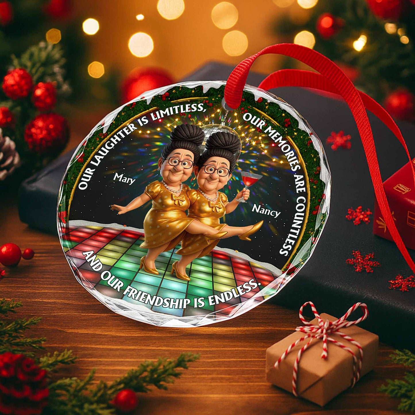 Our Laughter Is Limitless With Two Women Dancing