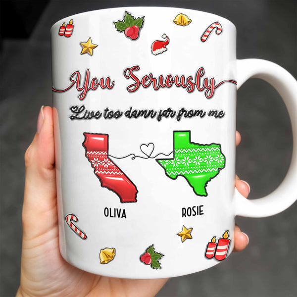 You Seriously Live Too Damn Far From Me, Heart And Maps