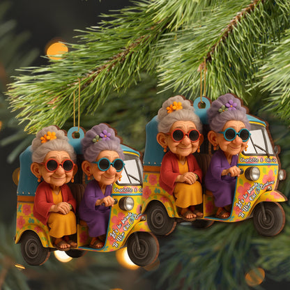 Let's Be Friends 'Til We're Old & Bonkers, Grandmothers Riding Tuk Tuk