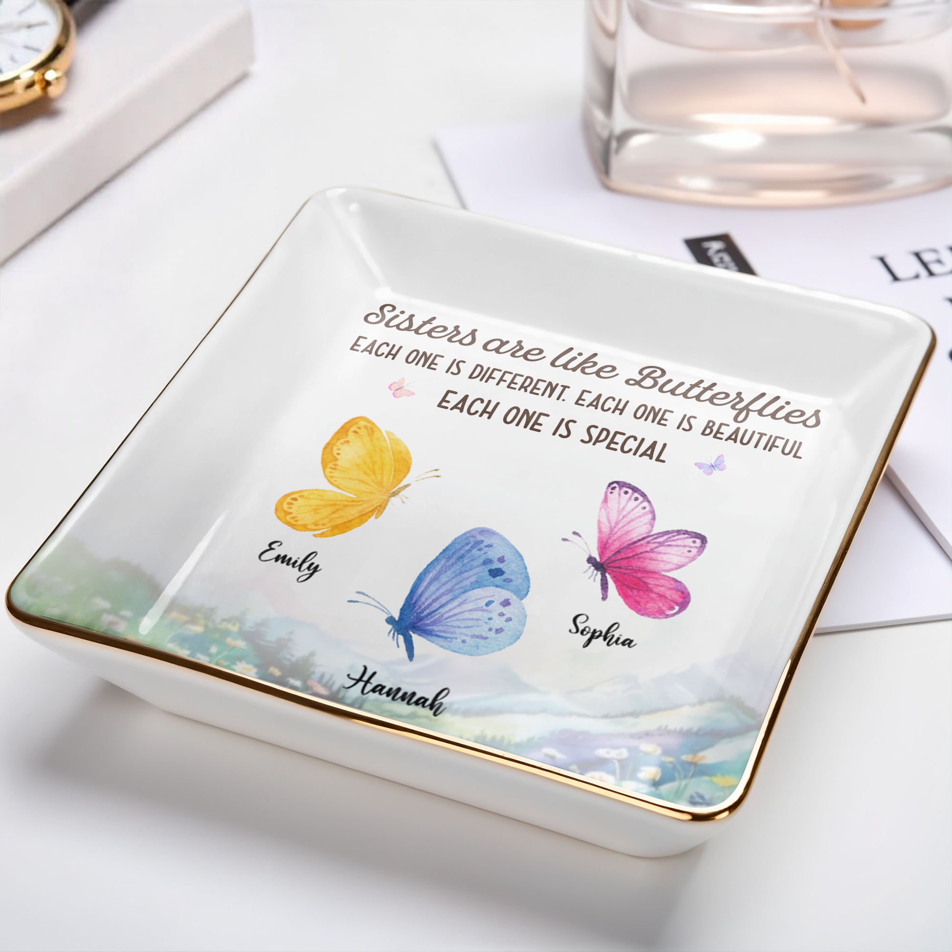 Sisters Are Like Butterflies, Each One Is Special