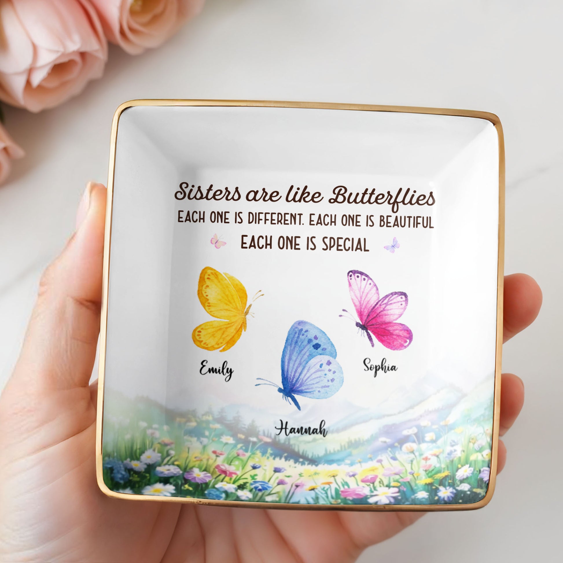 Sisters Are Like Butterflies, Each One Is Special