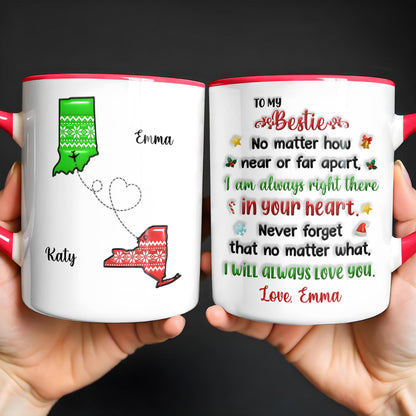 To My Bestie, Love, Friendship Across State Lines