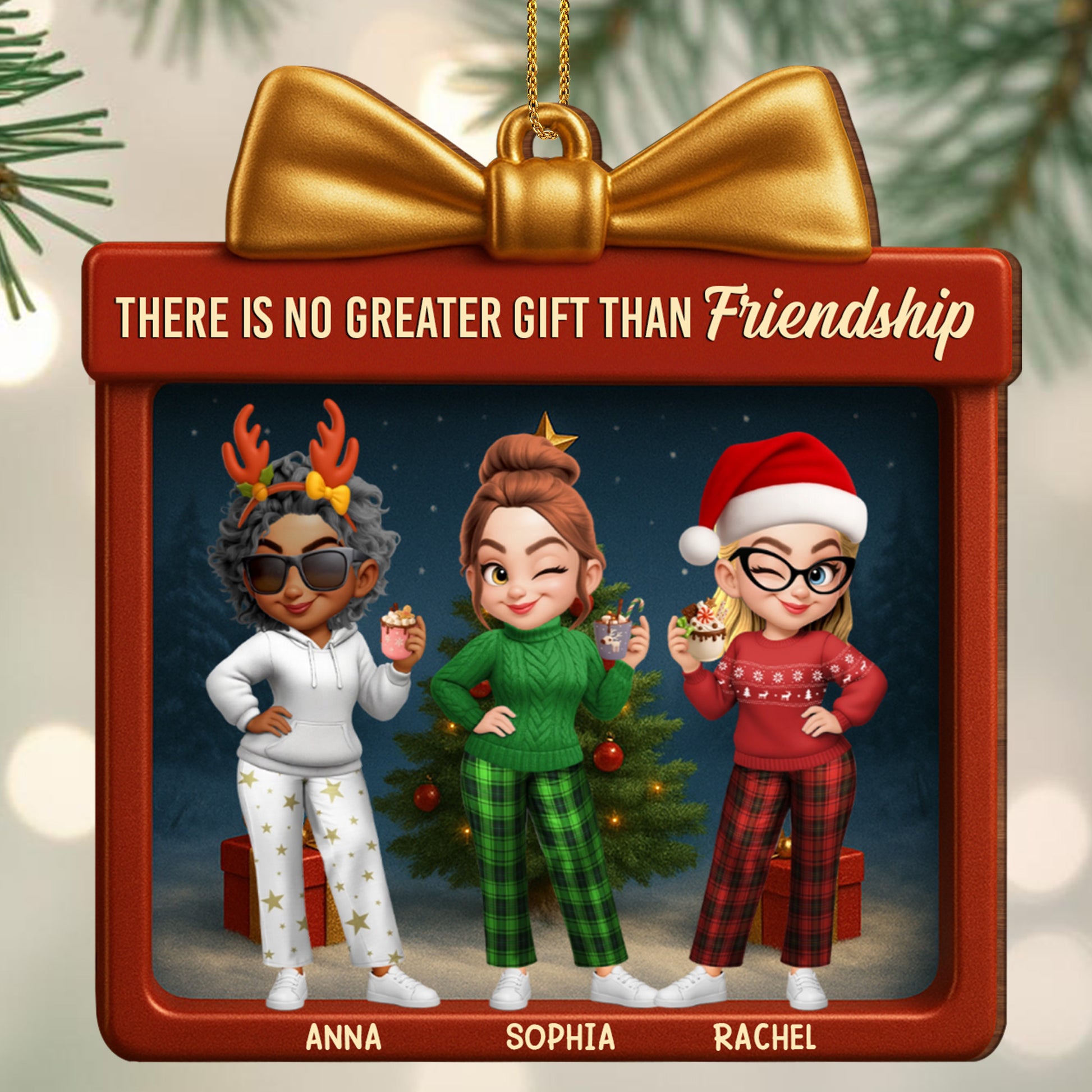 There Is No Greater Gift Than Friendship, Christmas Outfit