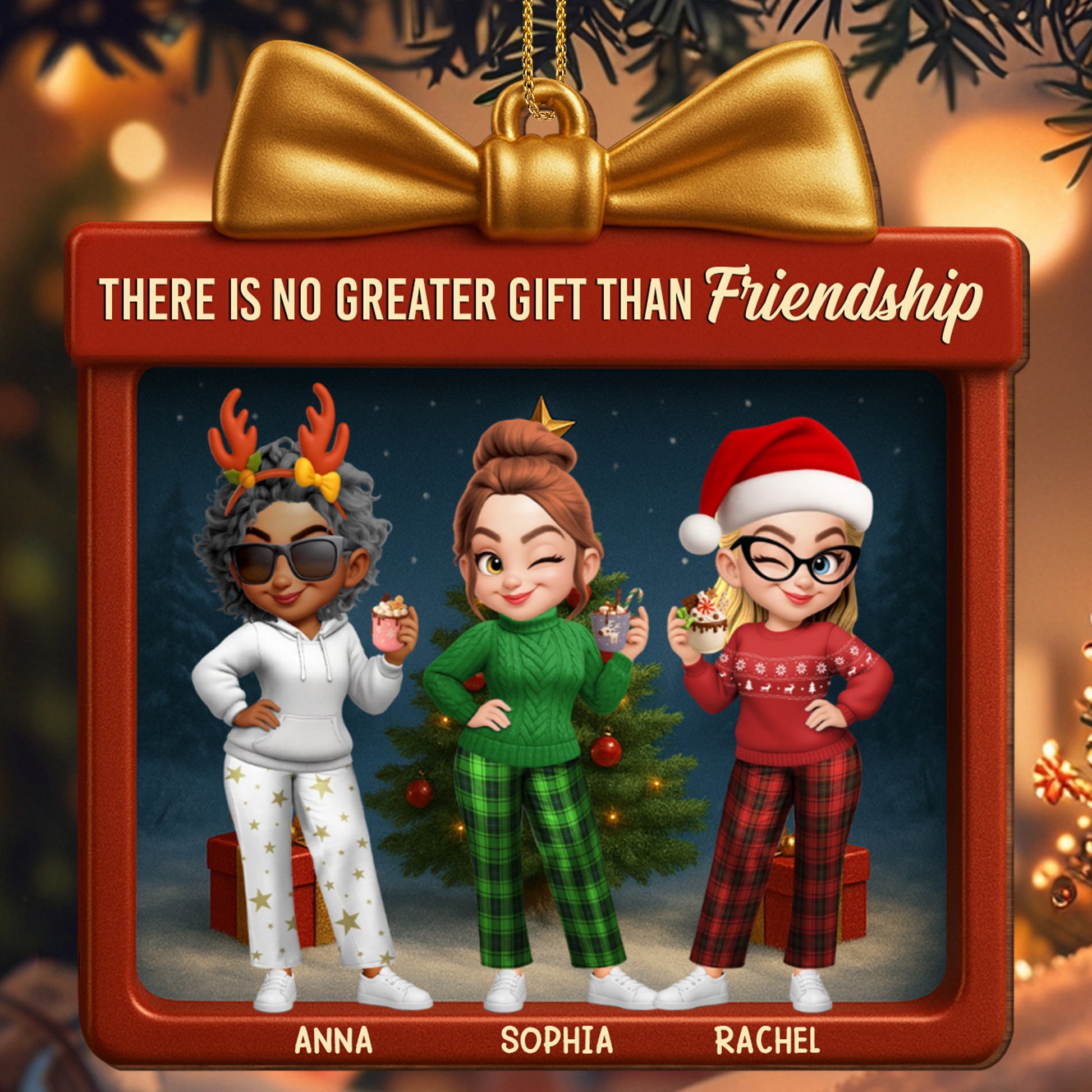There Is No Greater Gift Than Friendship, Christmas Outfit