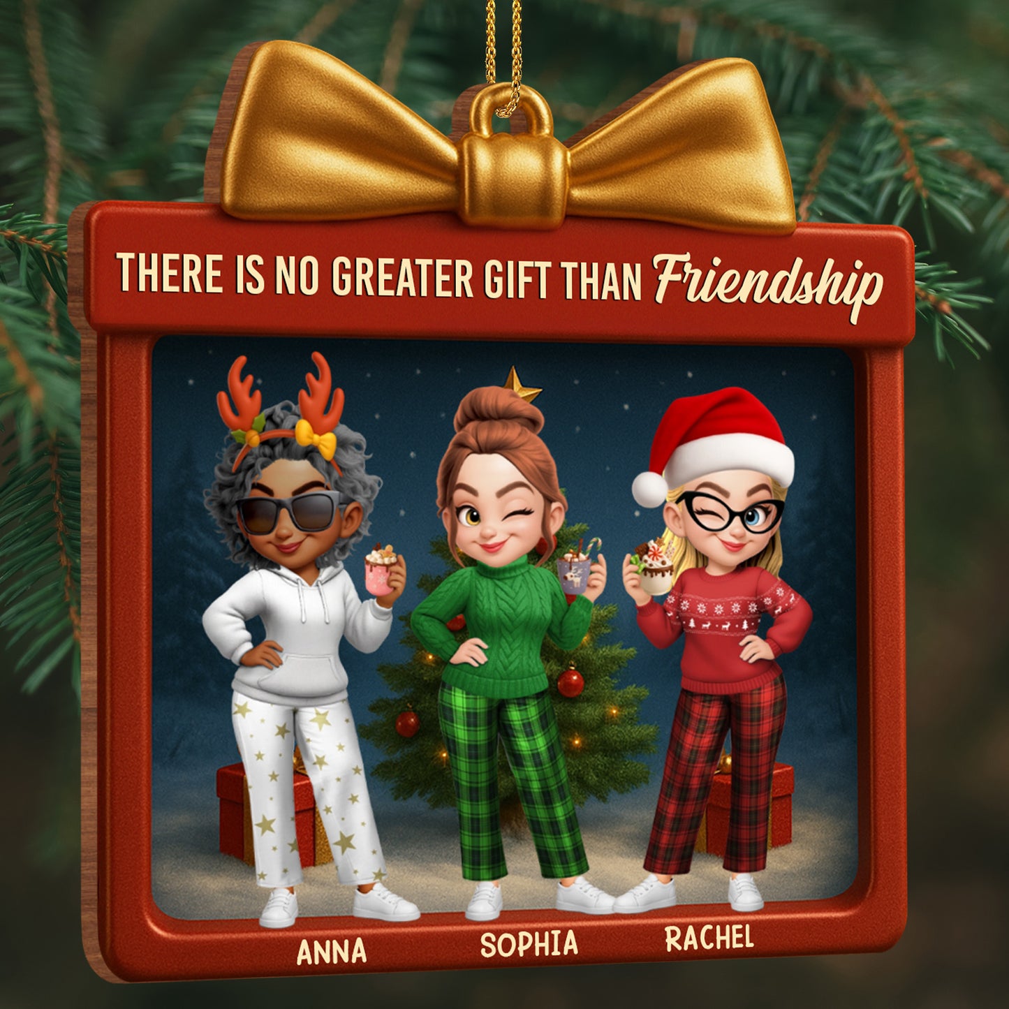 There Is No Greater Gift Than Friendship, Christmas Outfit