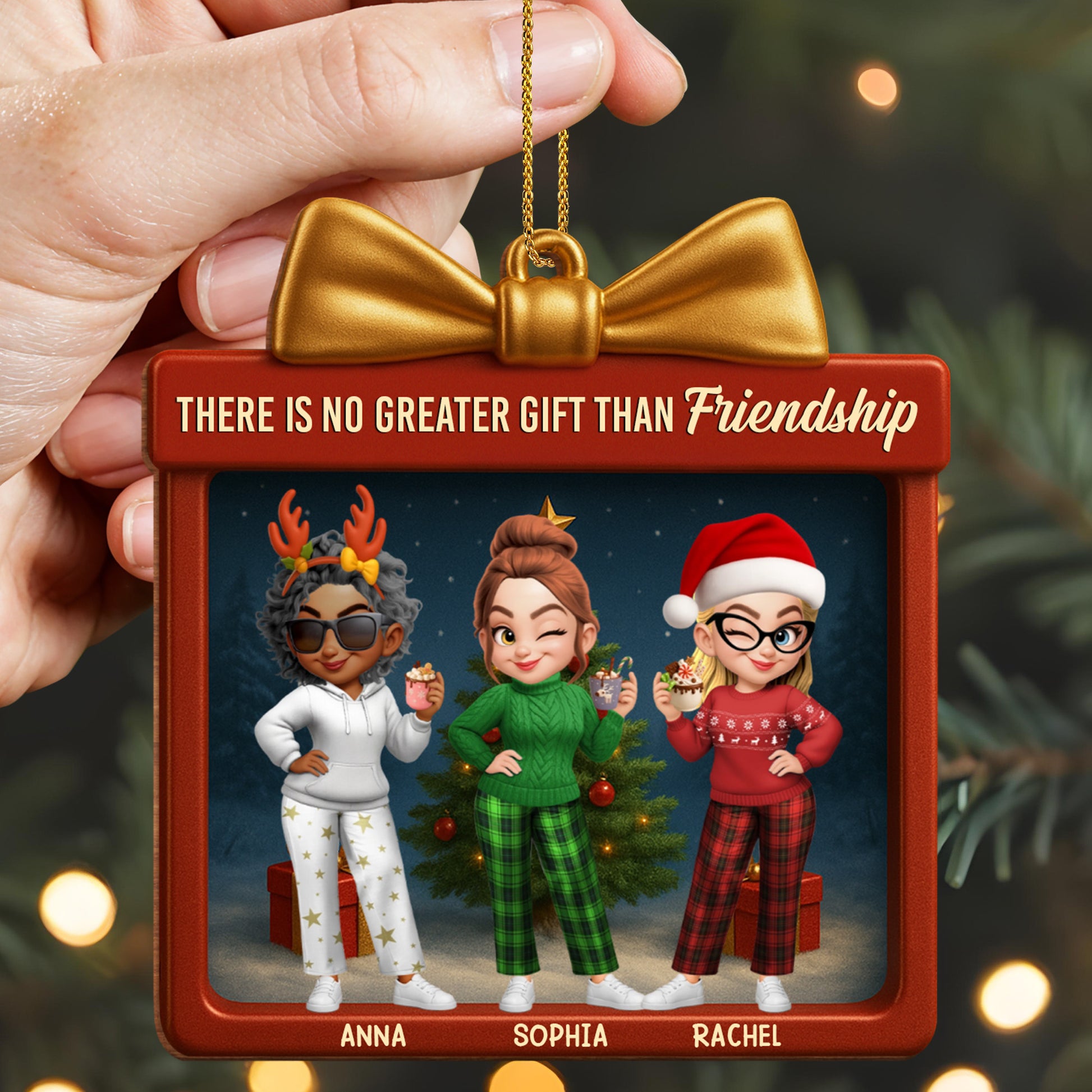 There Is No Greater Gift Than Friendship, Christmas Outfit