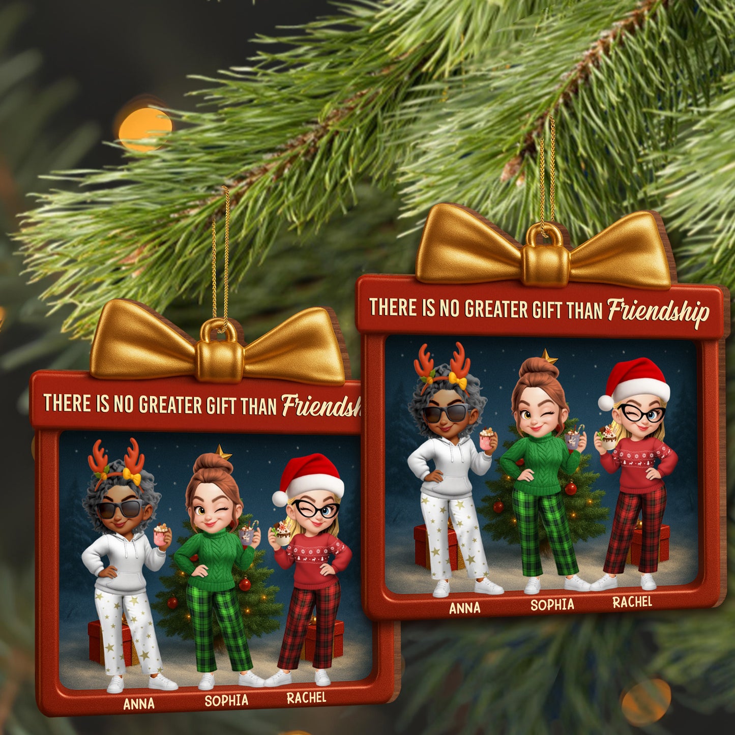 There Is No Greater Gift Than Friendship, Christmas Outfit