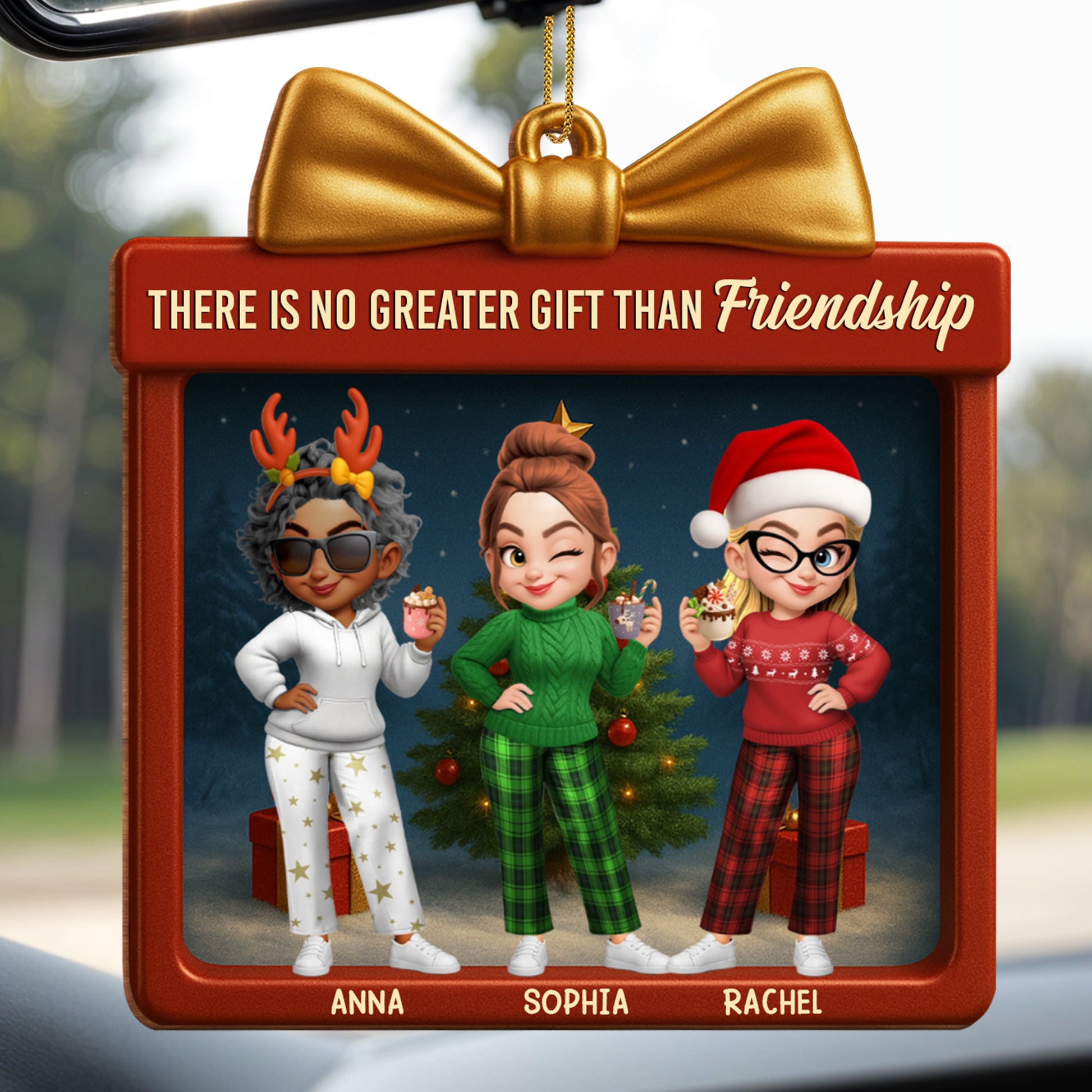 There Is No Greater Gift Than Friendship, Christmas Outfit