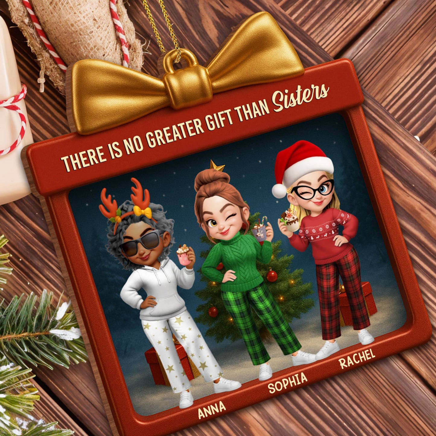 There Is No Greater Gift Than Friendship, Christmas Outfit