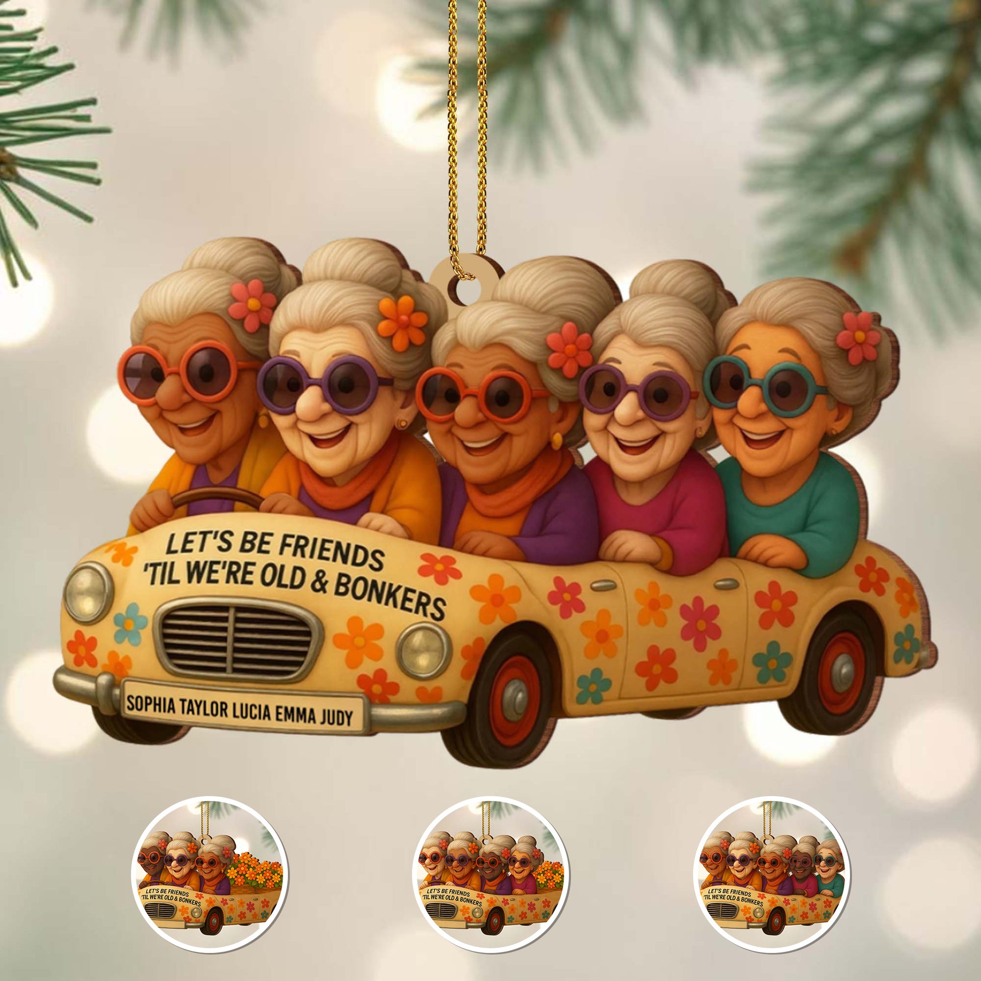 Let's Be Friends 'Til We're Old & Bonkers With Elderly Women In Car