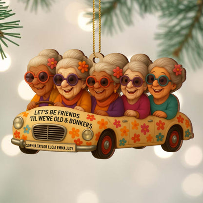 Let's Be Friends 'Til We're Old & Bonkers With Elderly Women In Car