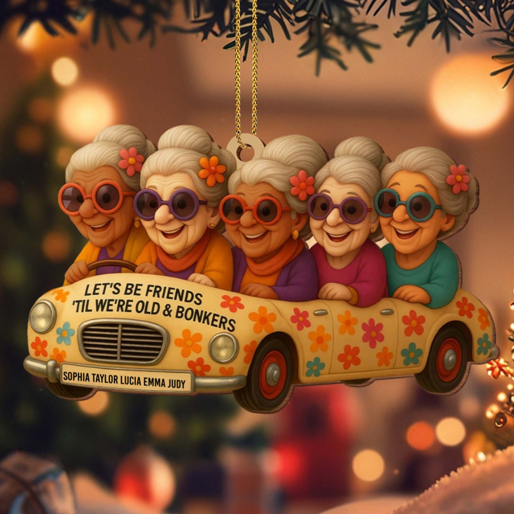 Let's Be Friends 'Til We're Old & Bonkers With Elderly Women In Car