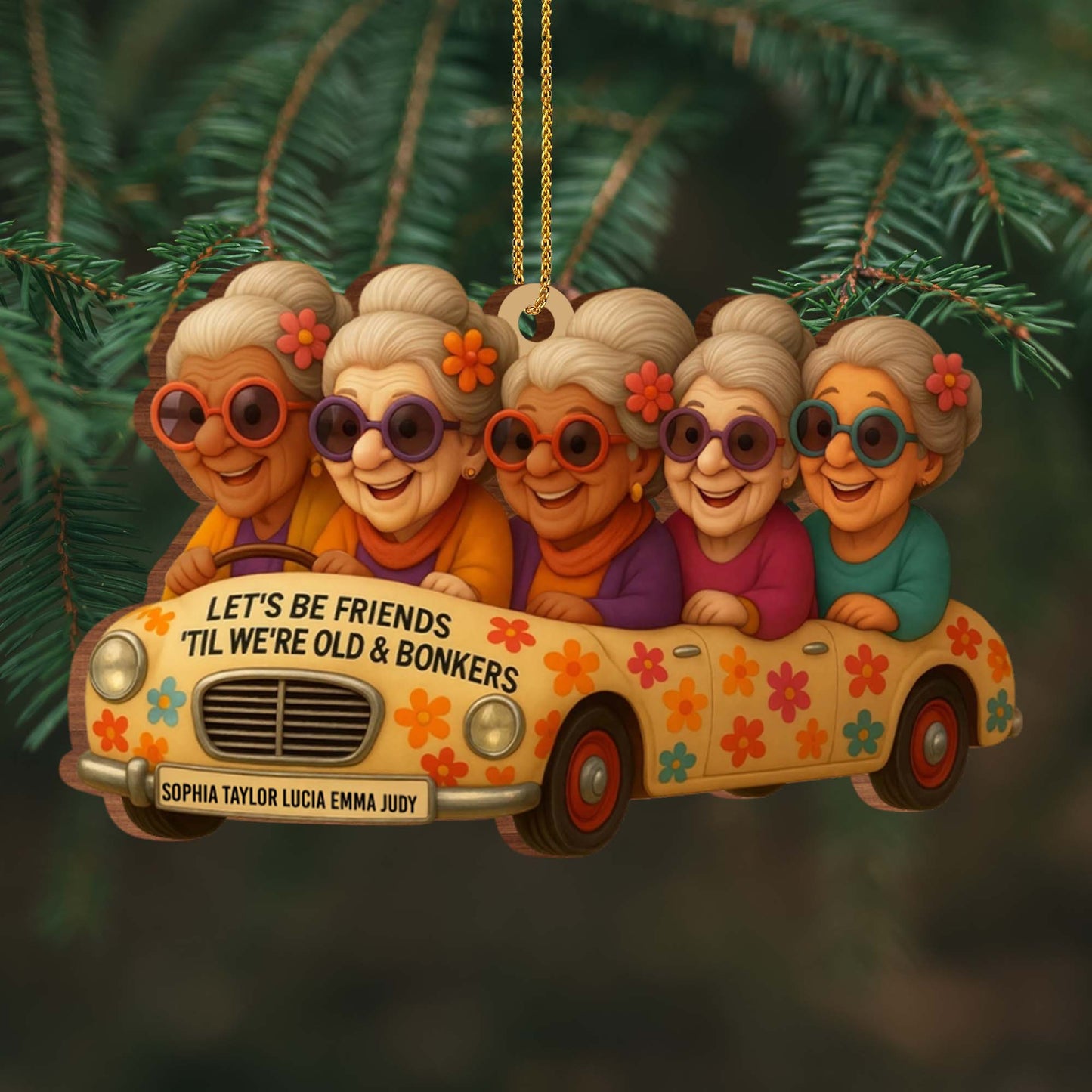Let's Be Friends 'Til We're Old & Bonkers With Elderly Women In Car