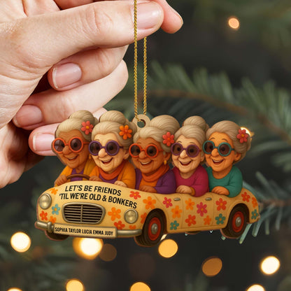 Let's Be Friends 'Til We're Old & Bonkers With Elderly Women In Car