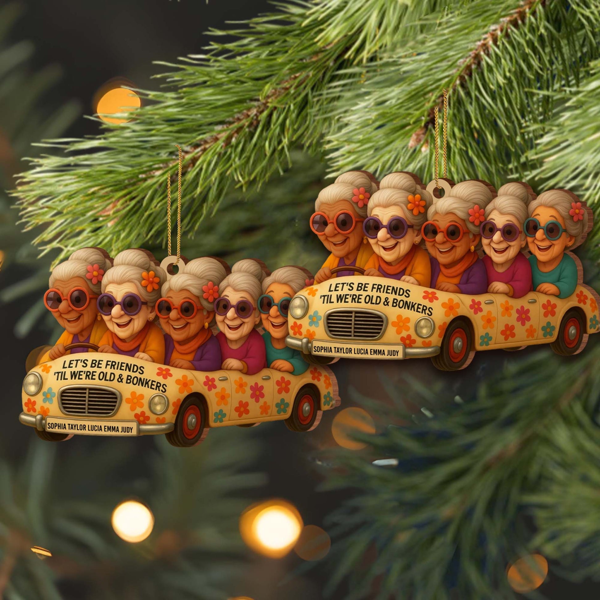 Let's Be Friends 'Til We're Old & Bonkers With Elderly Women In Car