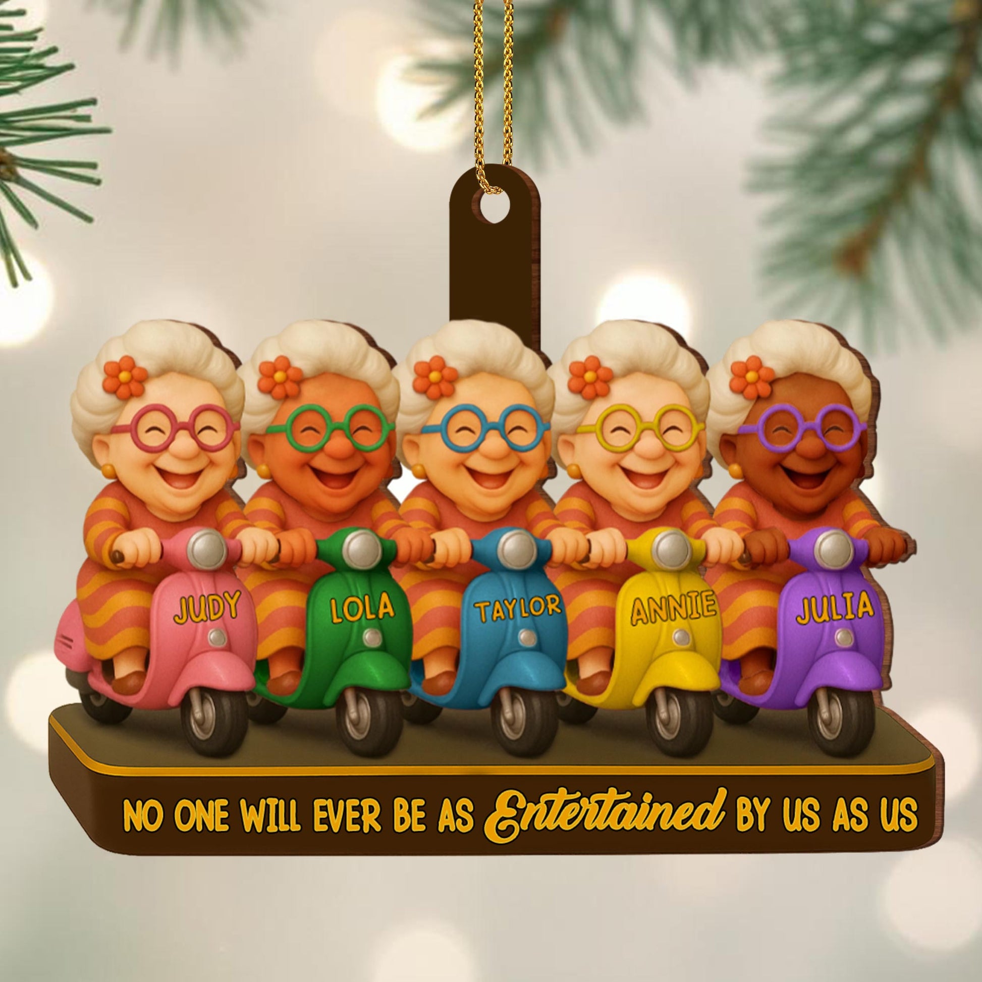 No One Will Ever Be As Entertained By Us As Us Grandmothers On Scooters