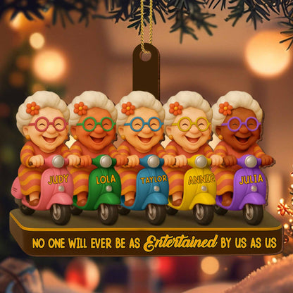 No One Will Ever Be As Entertained By Us As Us Grandmothers On Scooters