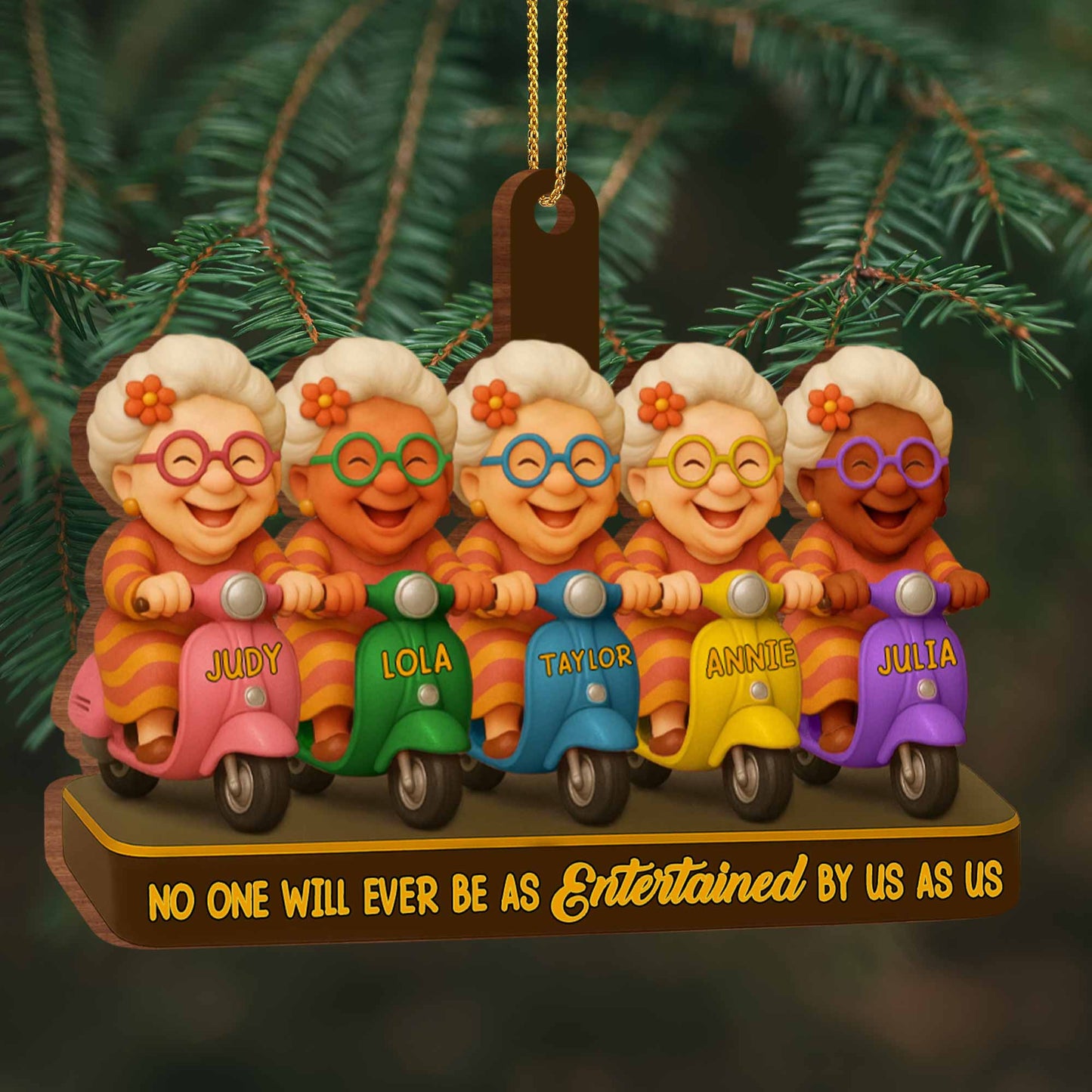 No One Will Ever Be As Entertained By Us As Us Grandmothers On Scooters