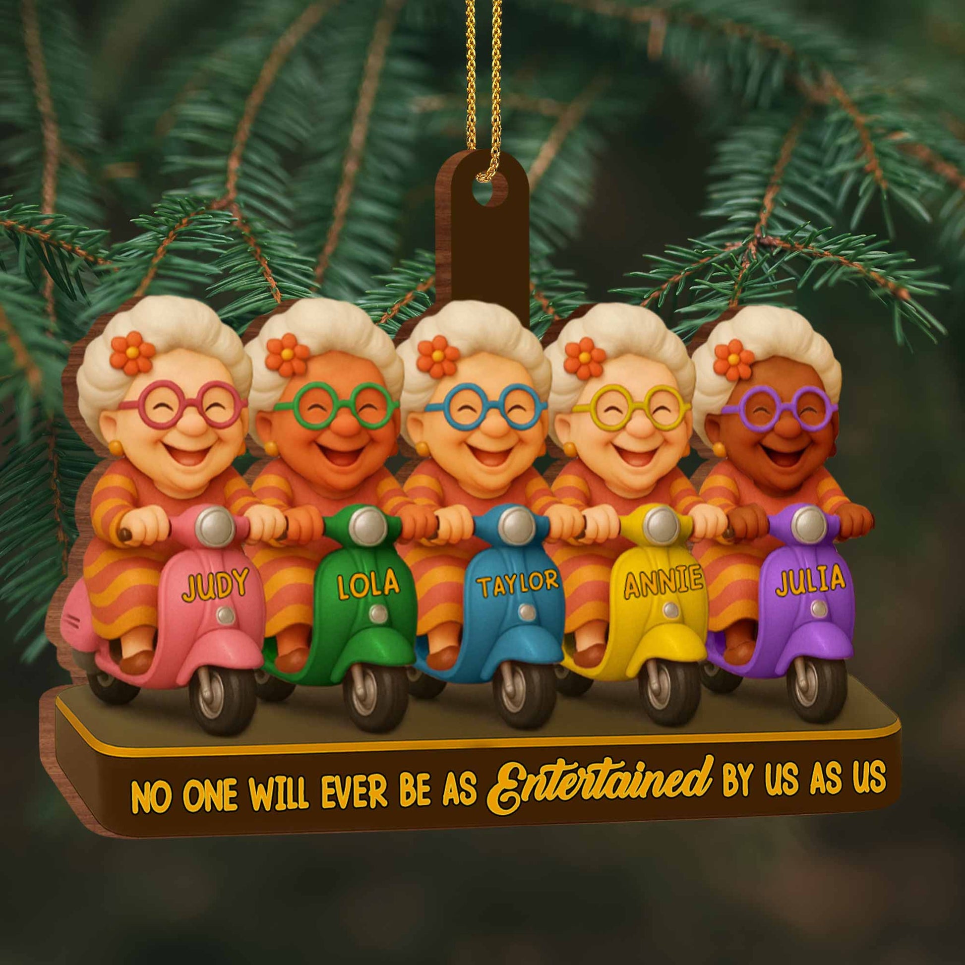 No One Will Ever Be As Entertained By Us As Us Grandmothers On Scooters