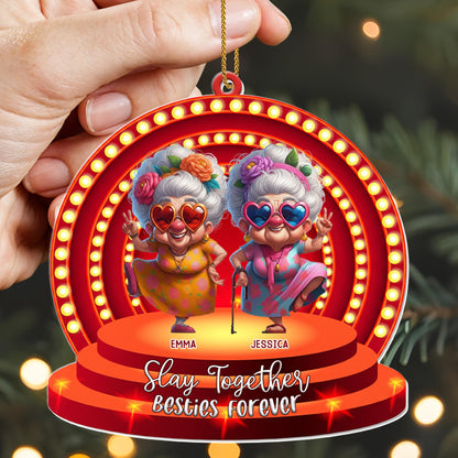 Slay Together Besties Forever With Stylized Elderly Women