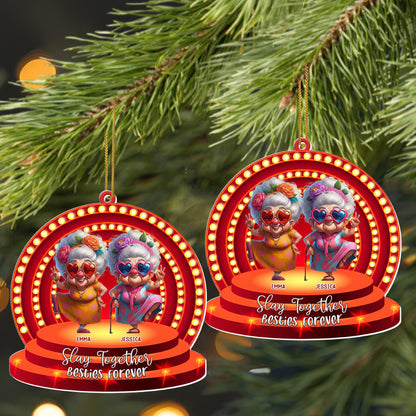 Slay Together Besties Forever With Stylized Elderly Women