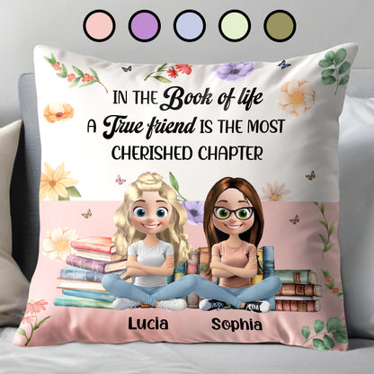 In The Book of Life A True Friend Is The Most Cherished Chapter, Books and Flowers