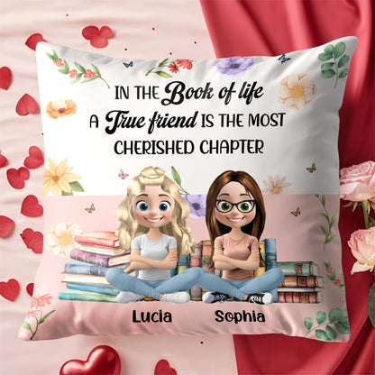 In The Book of Life A True Friend Is The Most Cherished Chapter, Books and Flowers