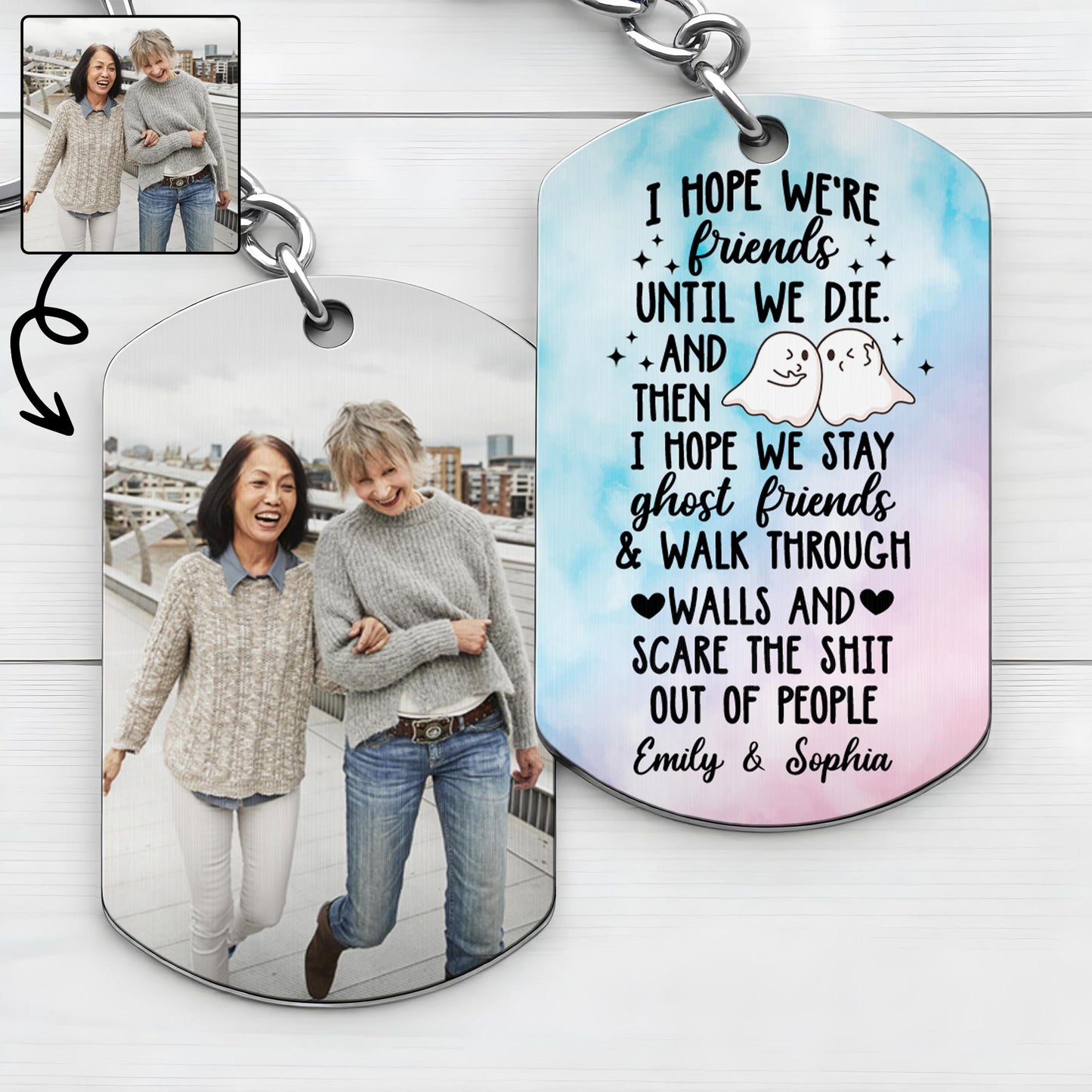 Eternal Friends Ghosts Design