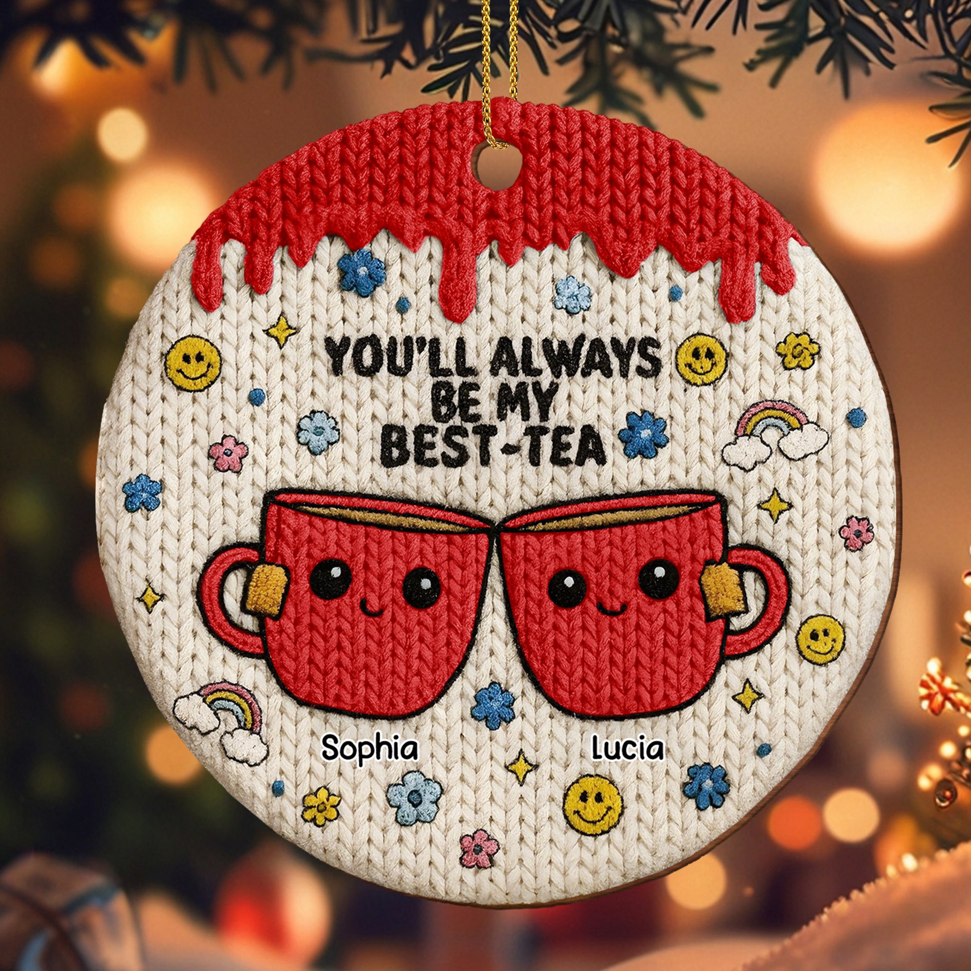 You'll Always Be My Best Tea With Cute Tea Cups