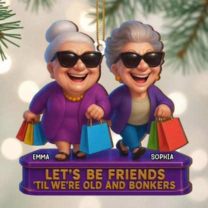 Let's Be Friends 'Til We're Old And Bonkers, Shopping Bags