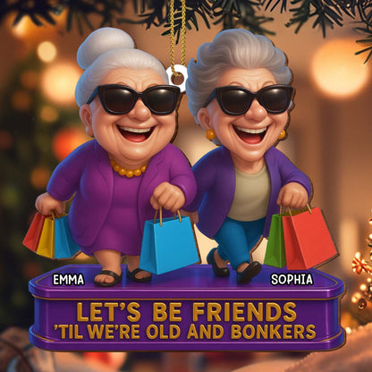 Let's Be Friends 'Til We're Old And Bonkers, Shopping Bags
