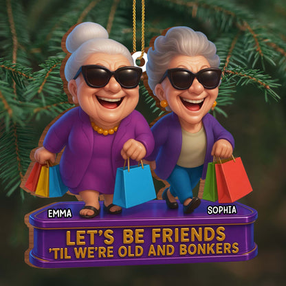 Let's Be Friends 'Til We're Old And Bonkers, Shopping Bags