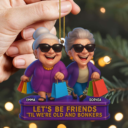 Let's Be Friends 'Til We're Old And Bonkers, Shopping Bags