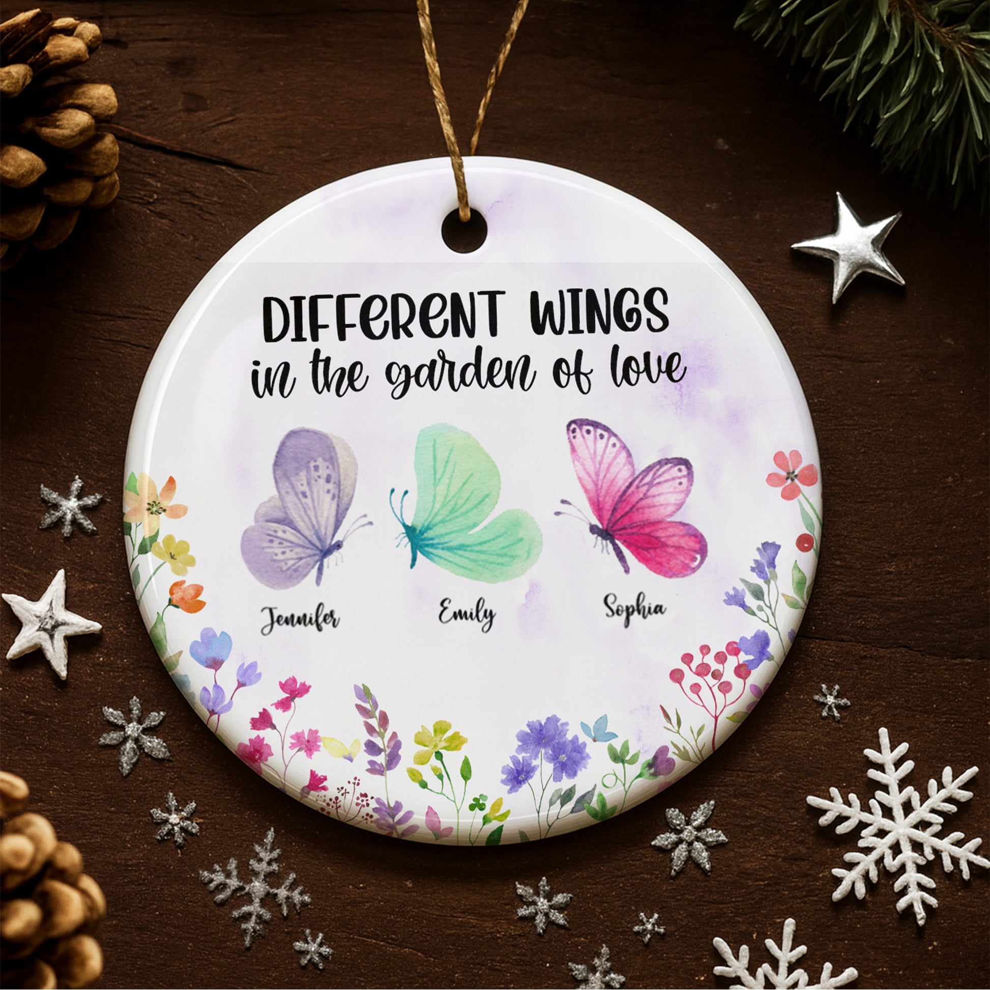 Different Wings in The Garden Of Love Butterflies And Flowers