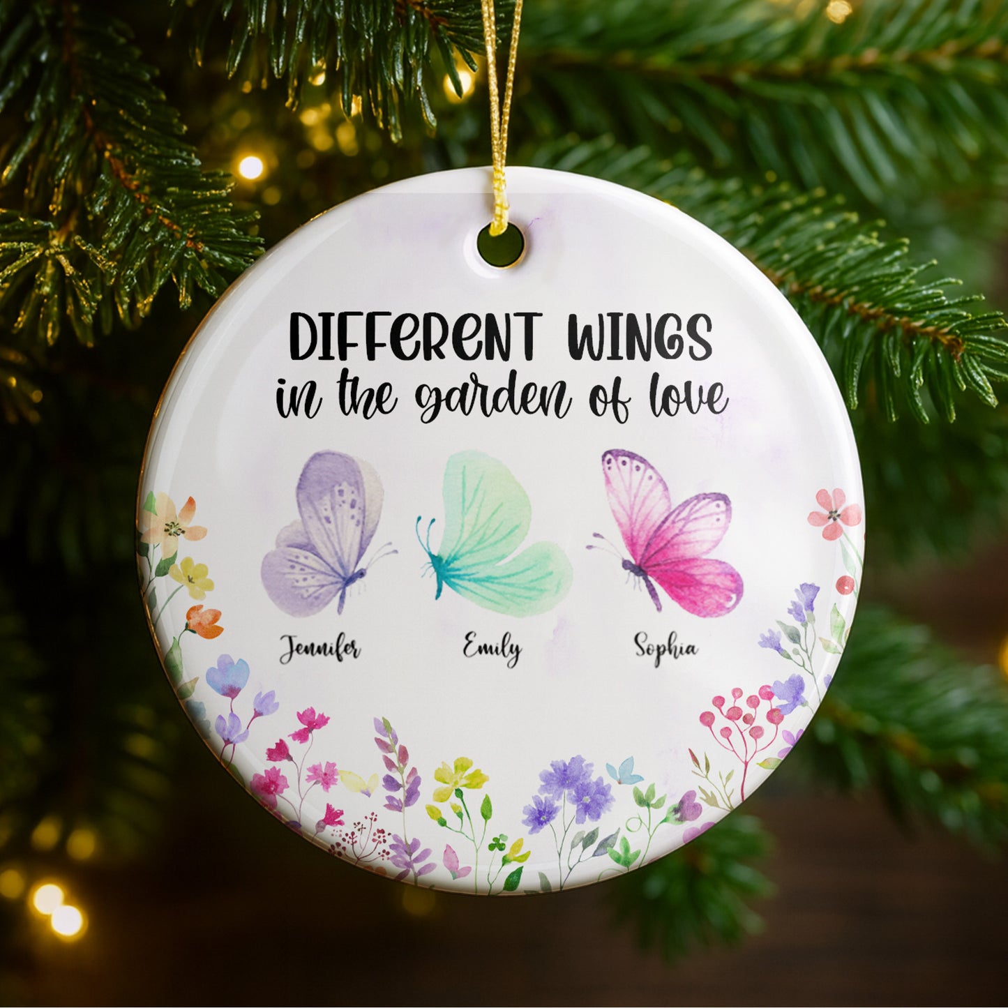 Different Wings in The Garden Of Love Butterflies And Flowers