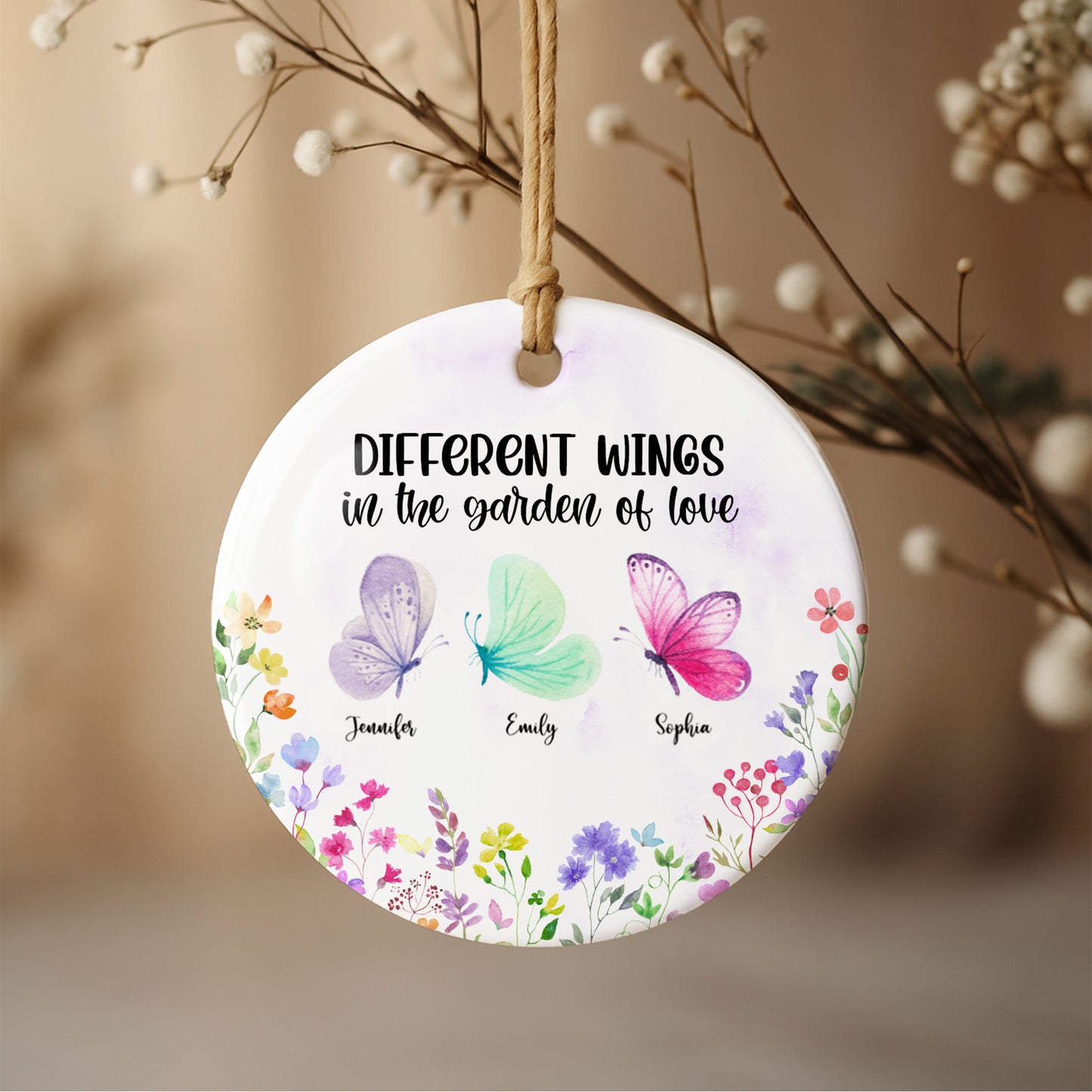 Different Wings in The Garden Of Love Butterflies And Flowers