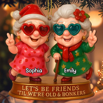 Let's Be Friends 'Til We're Old And Bonkers With Heart-Shaped Glasses