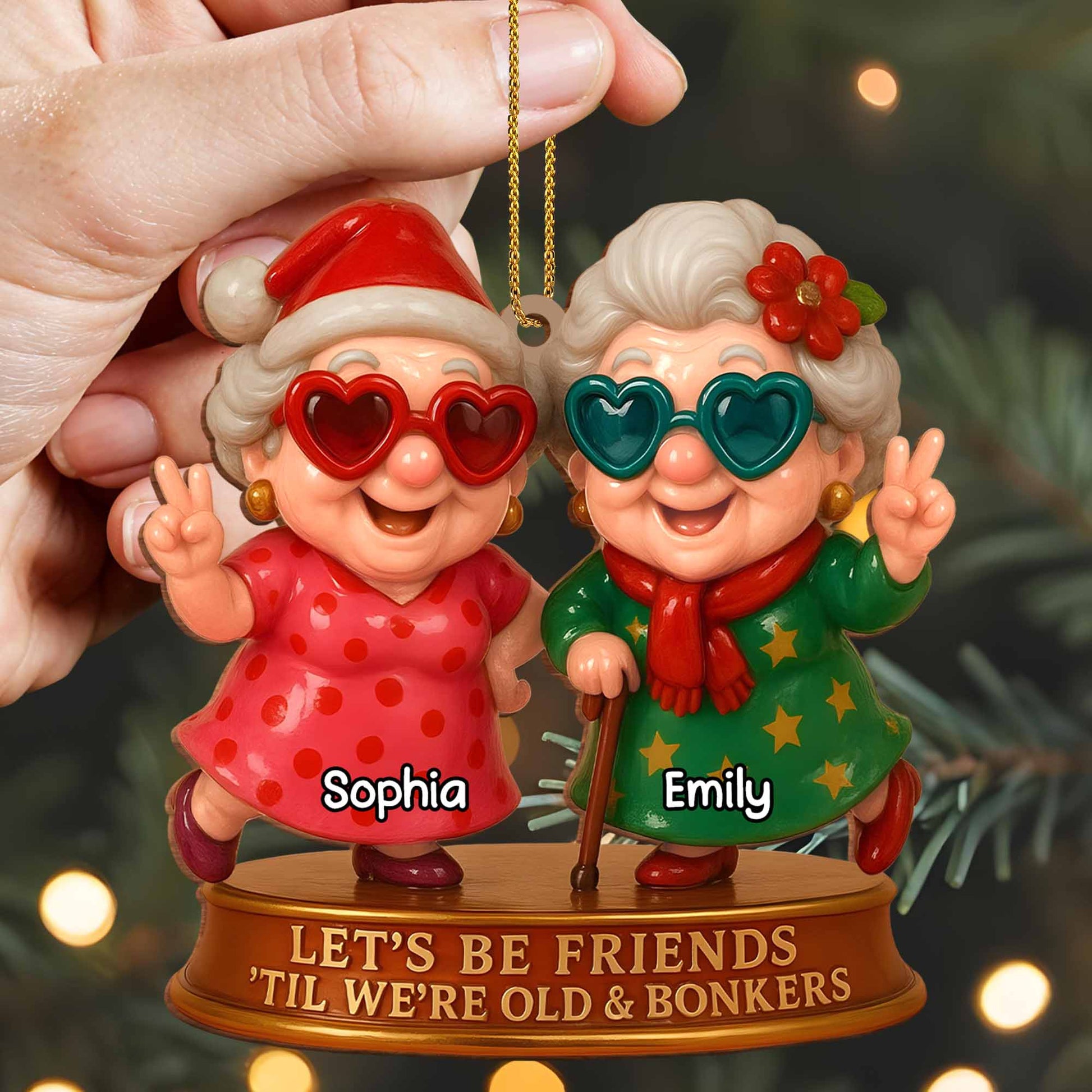 Let's Be Friends 'Til We're Old And Bonkers With Heart-Shaped Glasses