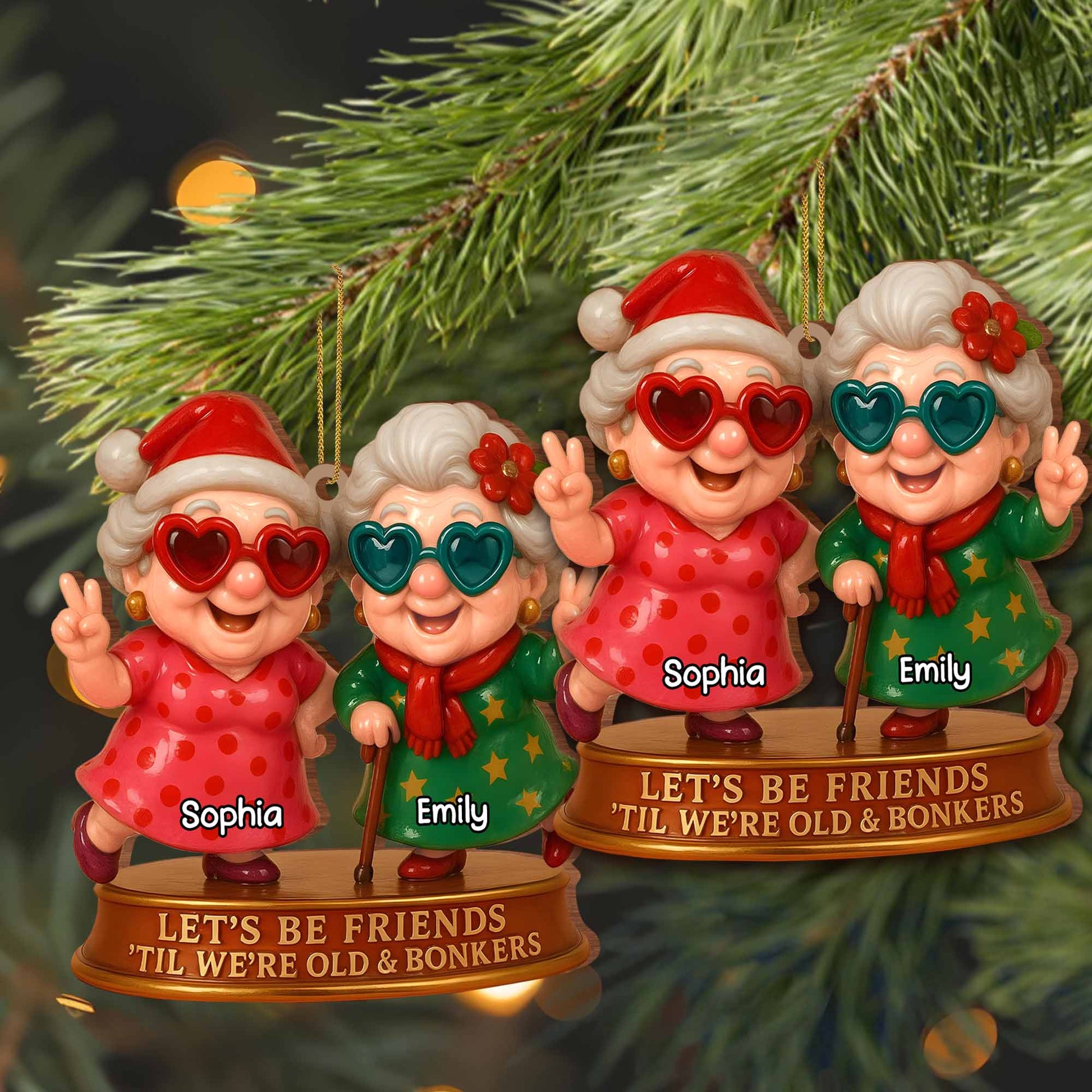 Let's Be Friends 'Til We're Old And Bonkers With Heart-Shaped Glasses