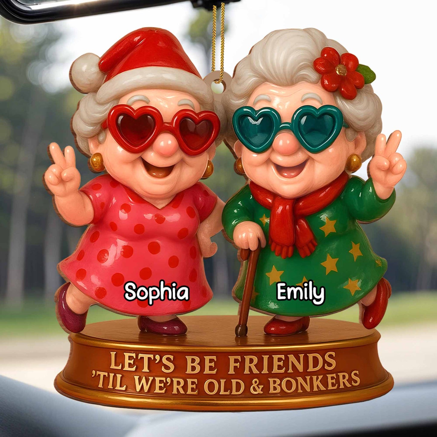 Let's Be Friends 'Til We're Old And Bonkers With Heart-Shaped Glasses
