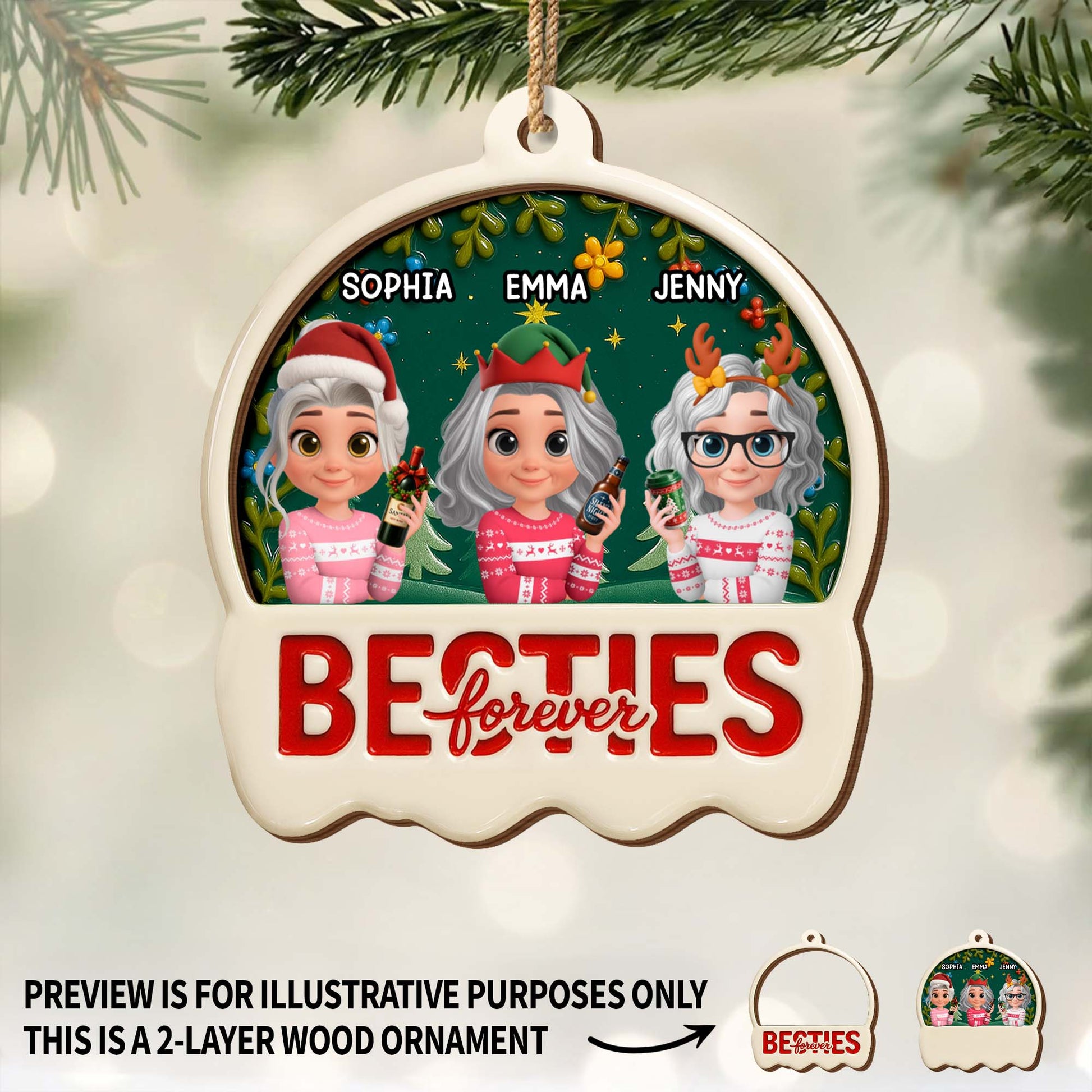 Besties Forever Christmas Celebration