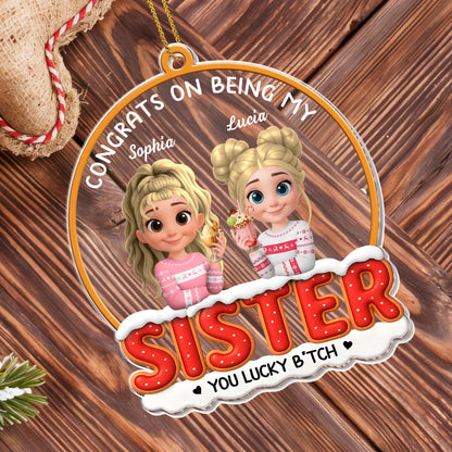 Congrats On Being My Sister, Festive Clothing and Cake