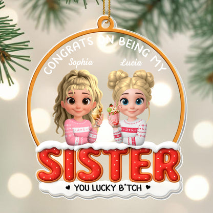 Congrats On Being My Sister, Festive Clothing and Cake